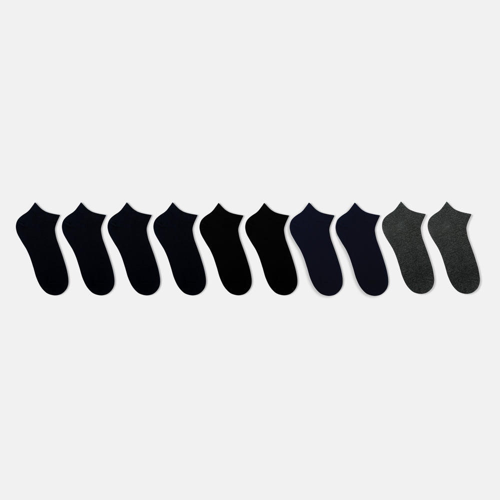 Men’s Solid Ankle Socks