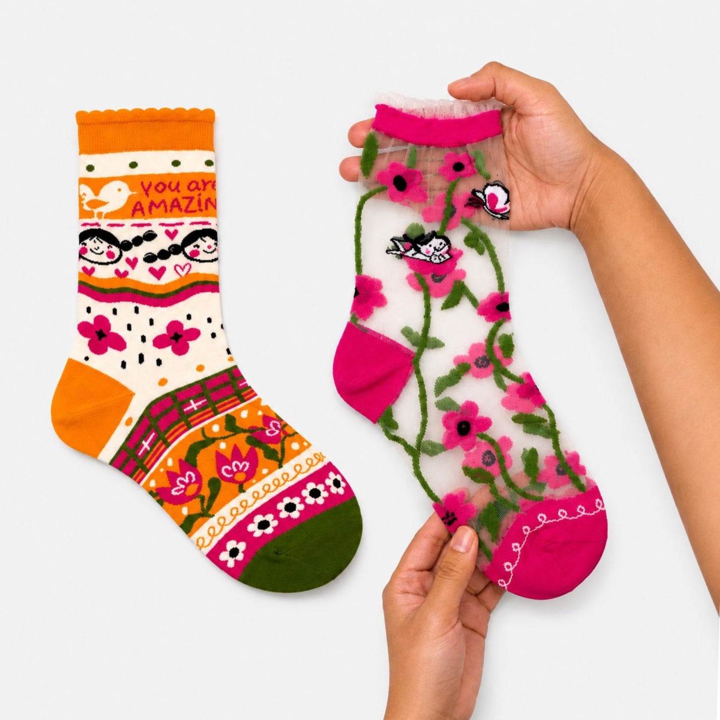 The Canvas! ft. Alicia Souza Women’s Crew Socks