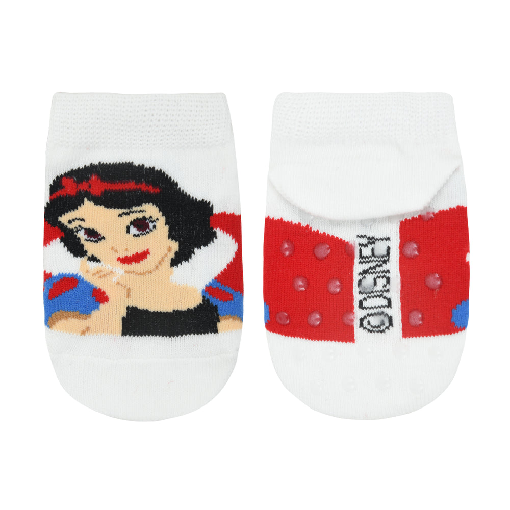 
                      
                        Balenzia x Disney Princess Anti-Skid Lowcut socks for Kids- Snow White, Jasmine (Pack of 2 Pairs/1U) (White, Purple) - Balenzia
                      
                    