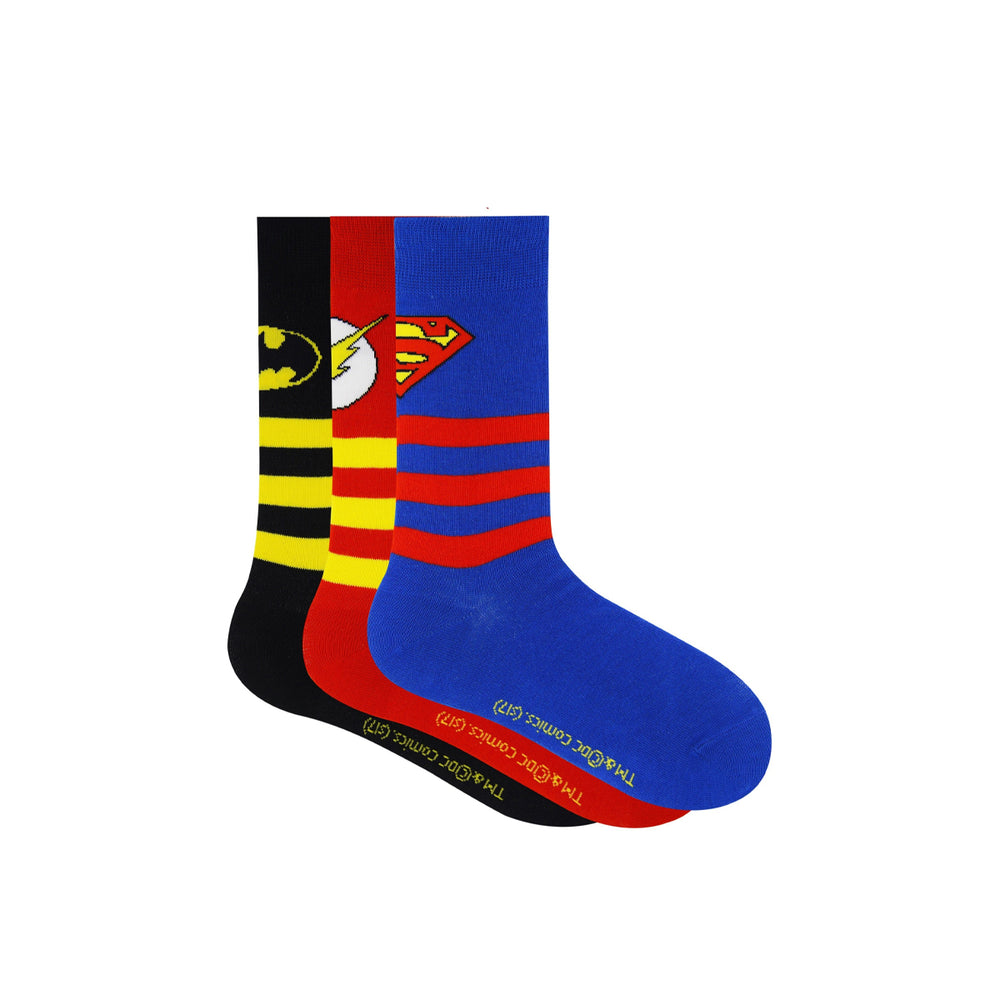 
                      
                        Justice League By Balenzia Crew Socks for Kids (Pack of 3 Pairs/1U) - Balenzia
                      
                    