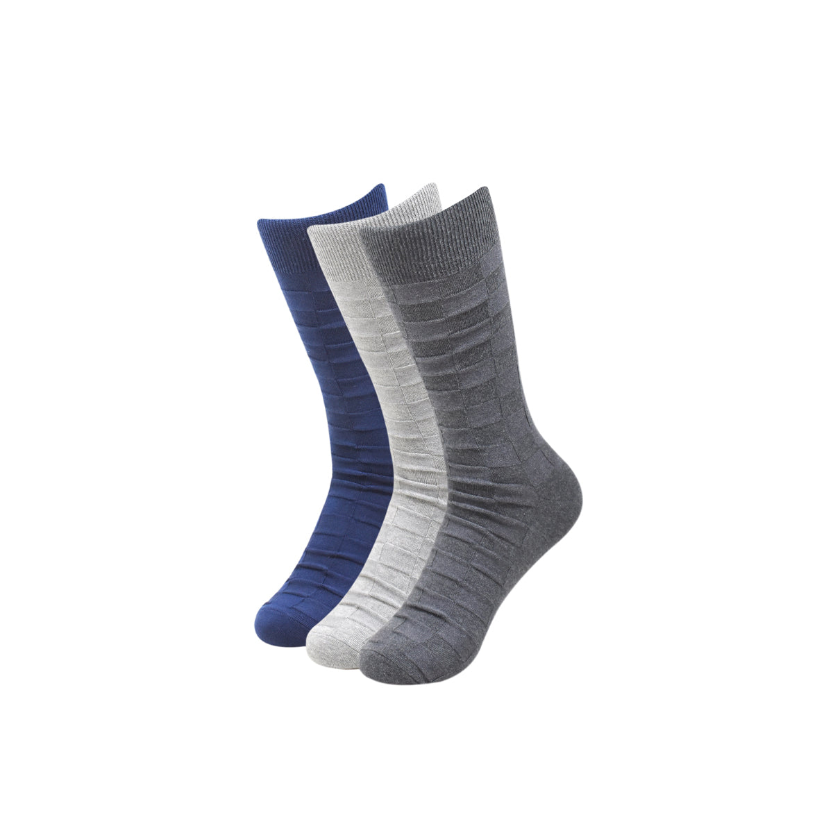 Balenzia Men's Cotton Crew Socks-(Pack of 3 Pairs/1U) - Balenzia