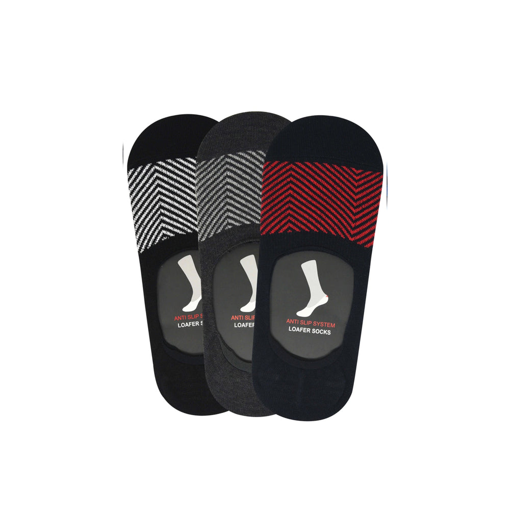 Balenzia Loafer Socks for Men (Pack of 3 Pairs/1U) - Balenzia