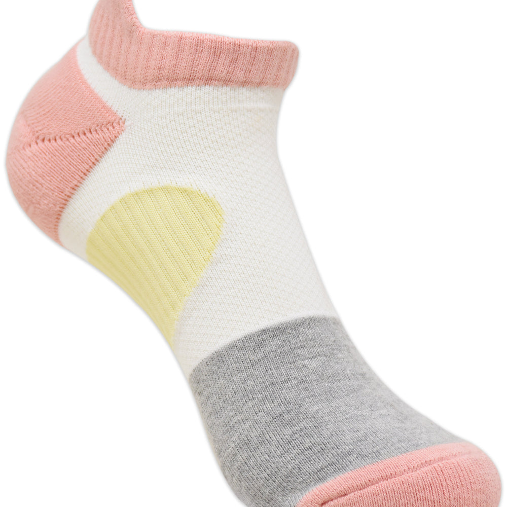
                      
                        Balenzia Women's low cut skid proof, gym socks with mesh knit- Grey, Blue, Black-(Pack of 3 Pairs/1U) - Balenzia
                      
                    