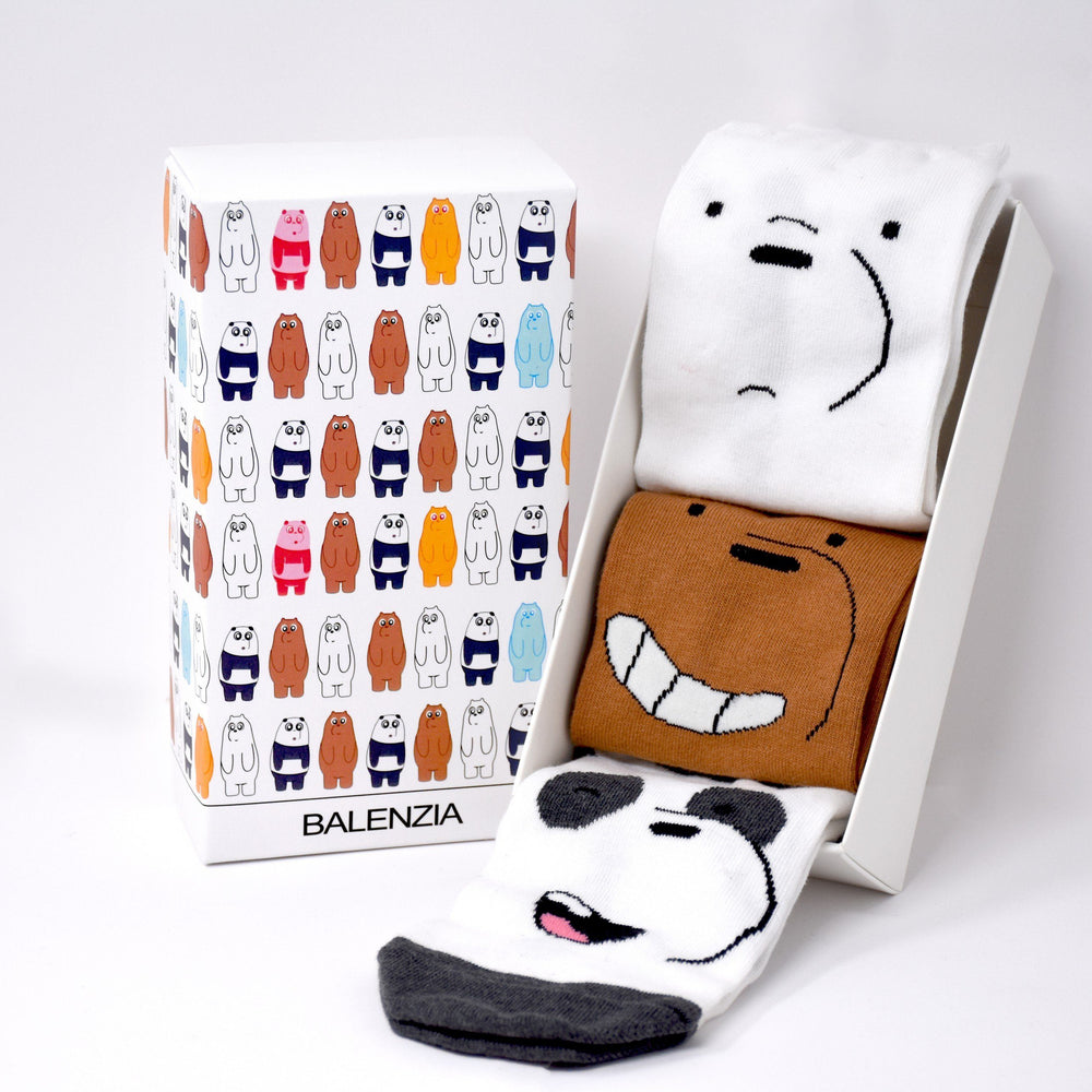 
                      
                        We Bare Bears By Balenzia Low Cut Socks for Kids (Pack of 3 Pairs/1U)(7-9 YEARS) - Balenzia
                      
                    