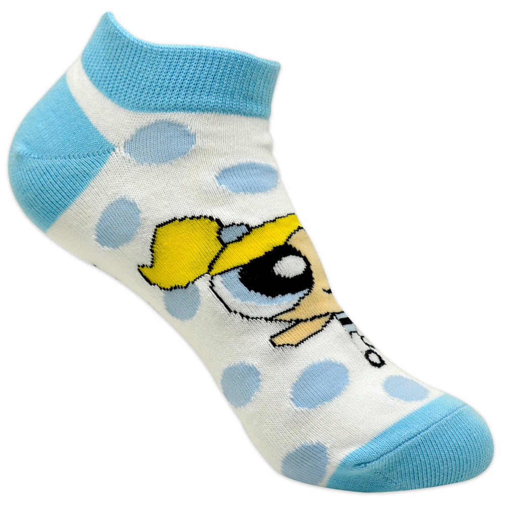 Powerpuff Girls By Balenzia Low Cut Socks for Kids (Pack of 3 Pairs/1U)(4-6 YEARS) - Balenzia