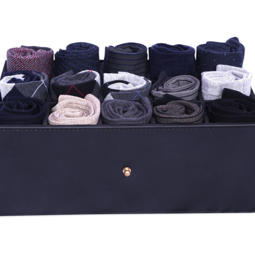 
                      
                        The Classic Socks Drawer (For Men)(Pack of 15 Pairs/1U) - Balenzia
                      
                    