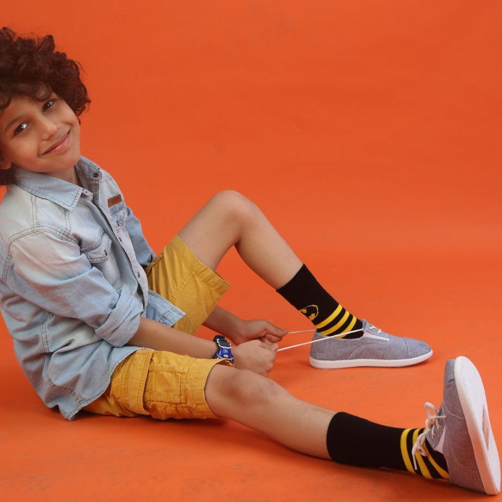 
                      
                        Justice League By Balenzia Crew Socks for Kids (Pack of 3 Pairs/1U)(13-15 Years) - Balenzia
                      
                    