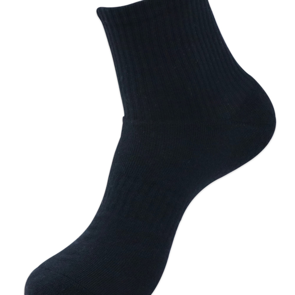 
                      
                        Balenzia Men's Full Cushioned Terry/Towel Ankle Sports Socks, Gym Socks - Black,Navy, L.Grey (Pack of 3 Pairs/1U) - Balenzia
                      
                    