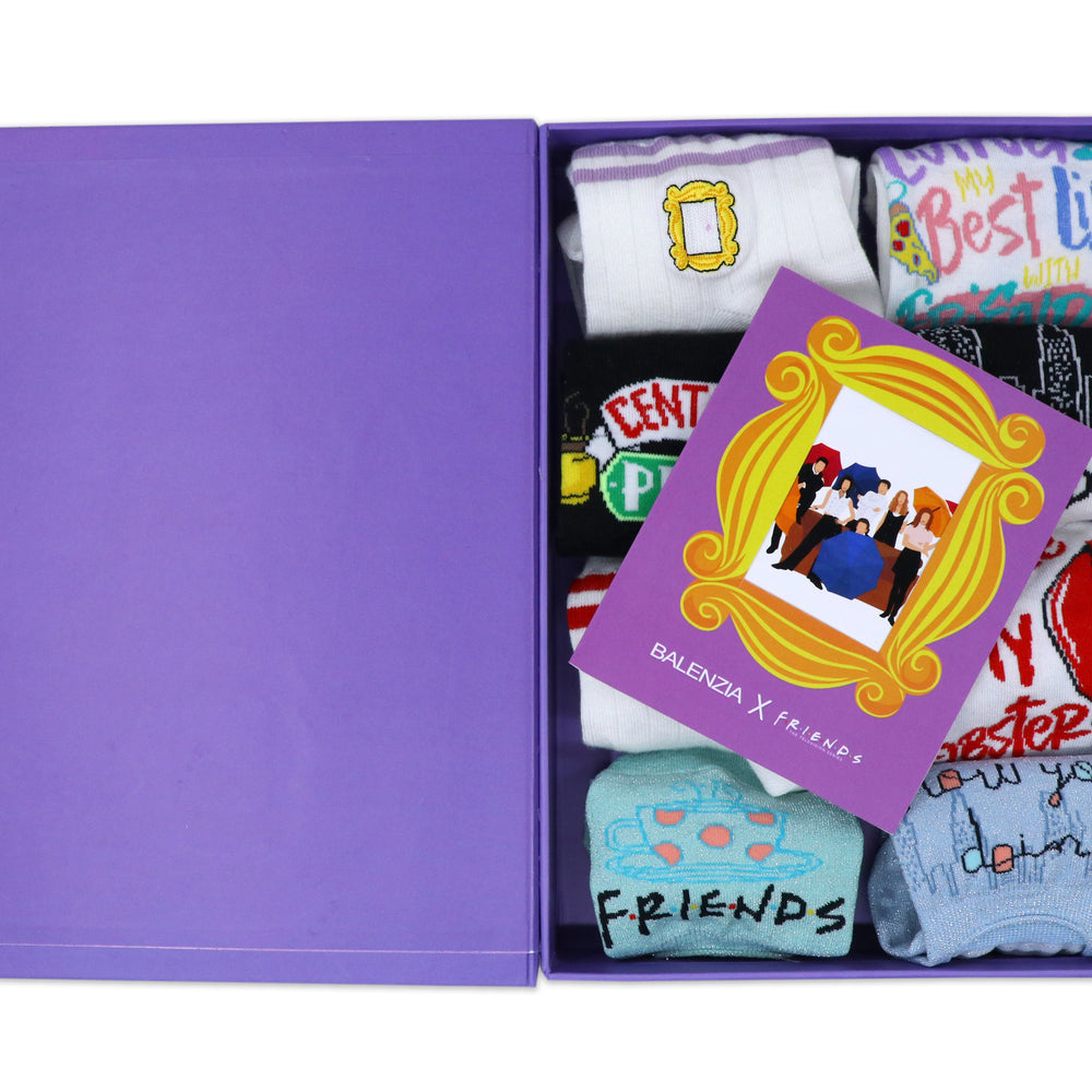 
                      
                        Balenzia x Friends Gift Box for Women(Pack of 8 Pairs/1U)(Free Size) - Balenzia
                      
                    