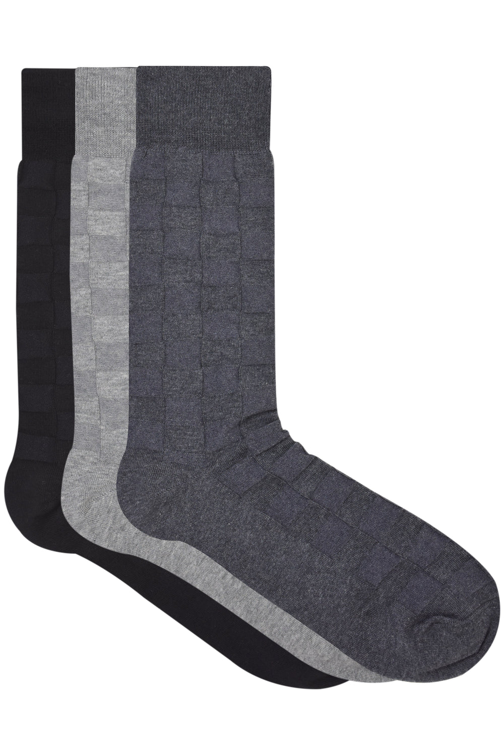 Balenzia Men's Cotton Crew Socks-(Pack of 3 Pairs/1U) - Balenzia