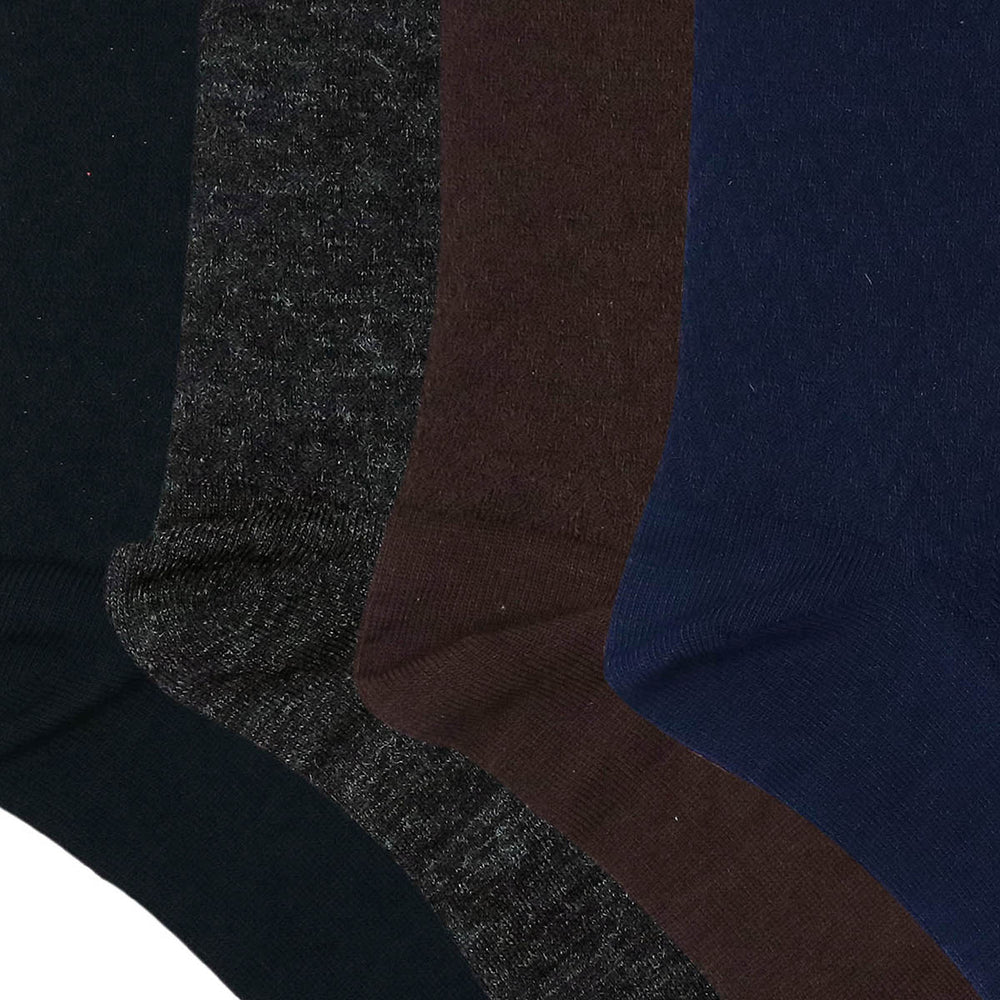 
                      
                        Balenzia Men's Woollen Crew/Calf length Socks(Free Size) Black,Dark Grey,Navy, Brown-(Pack of 3 Pairs/1U) - Balenzia
                      
                    
